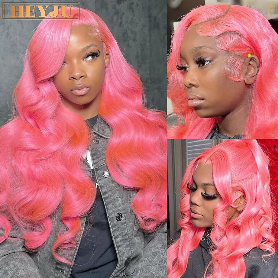 Pink Lace Front Wig