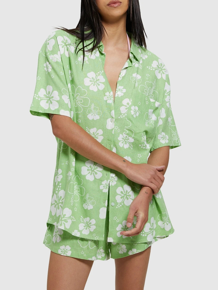 Cute Print Pajamas Set