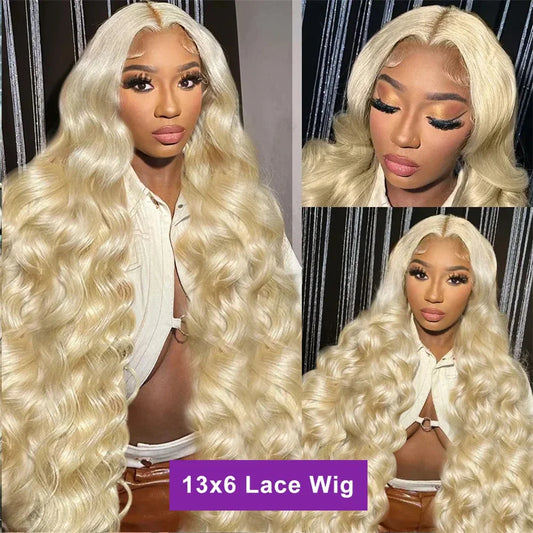 Honey Blonde 613 HD Lace Front Wig