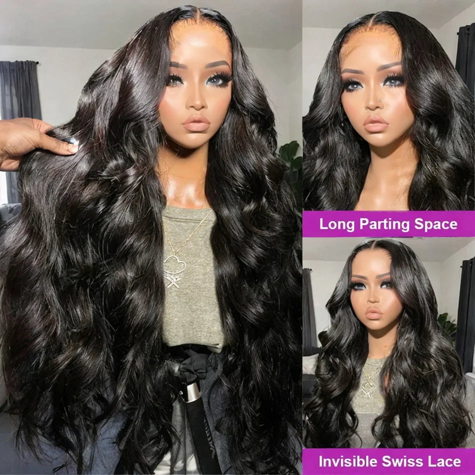 Tewjig 250 Density HD Lace Front Wig