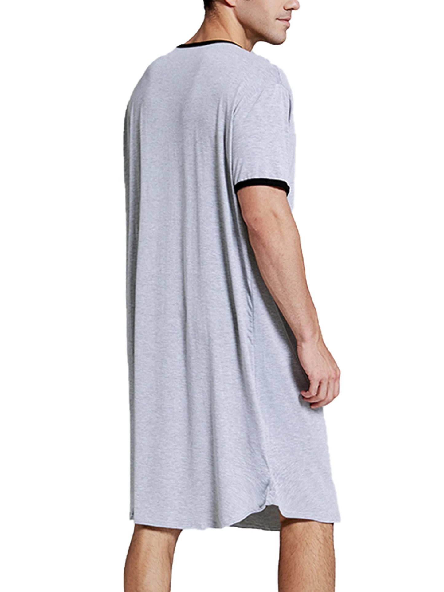 OversizedPaja V-neck Nightshirt