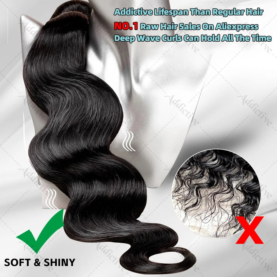 Body Wave 3/4 Hair Bundles