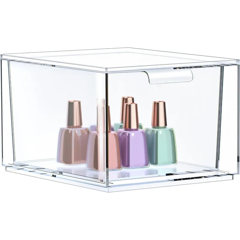 6 Pack Stackable Makeup Organizer