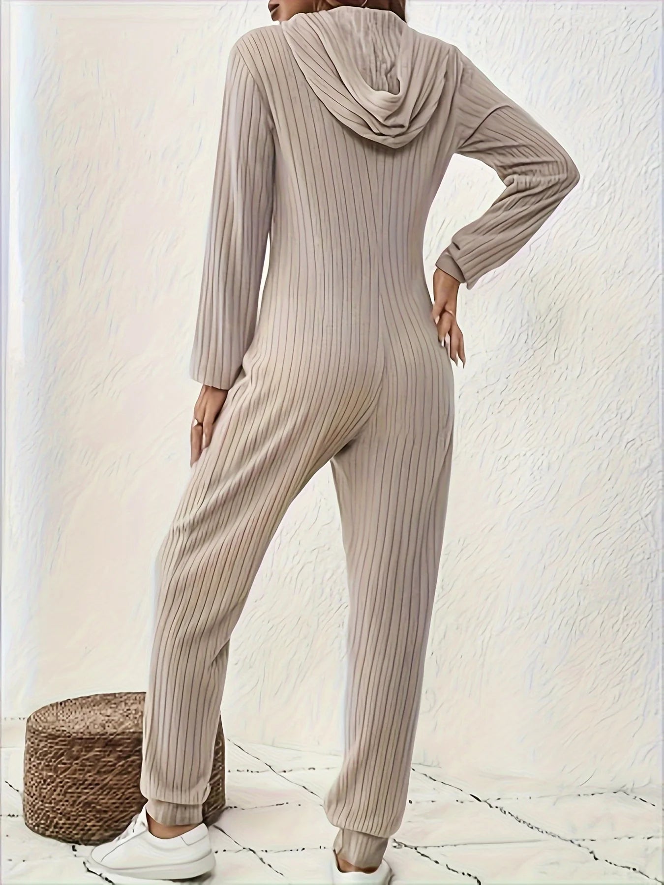 Women's Knit Ribbed Suit