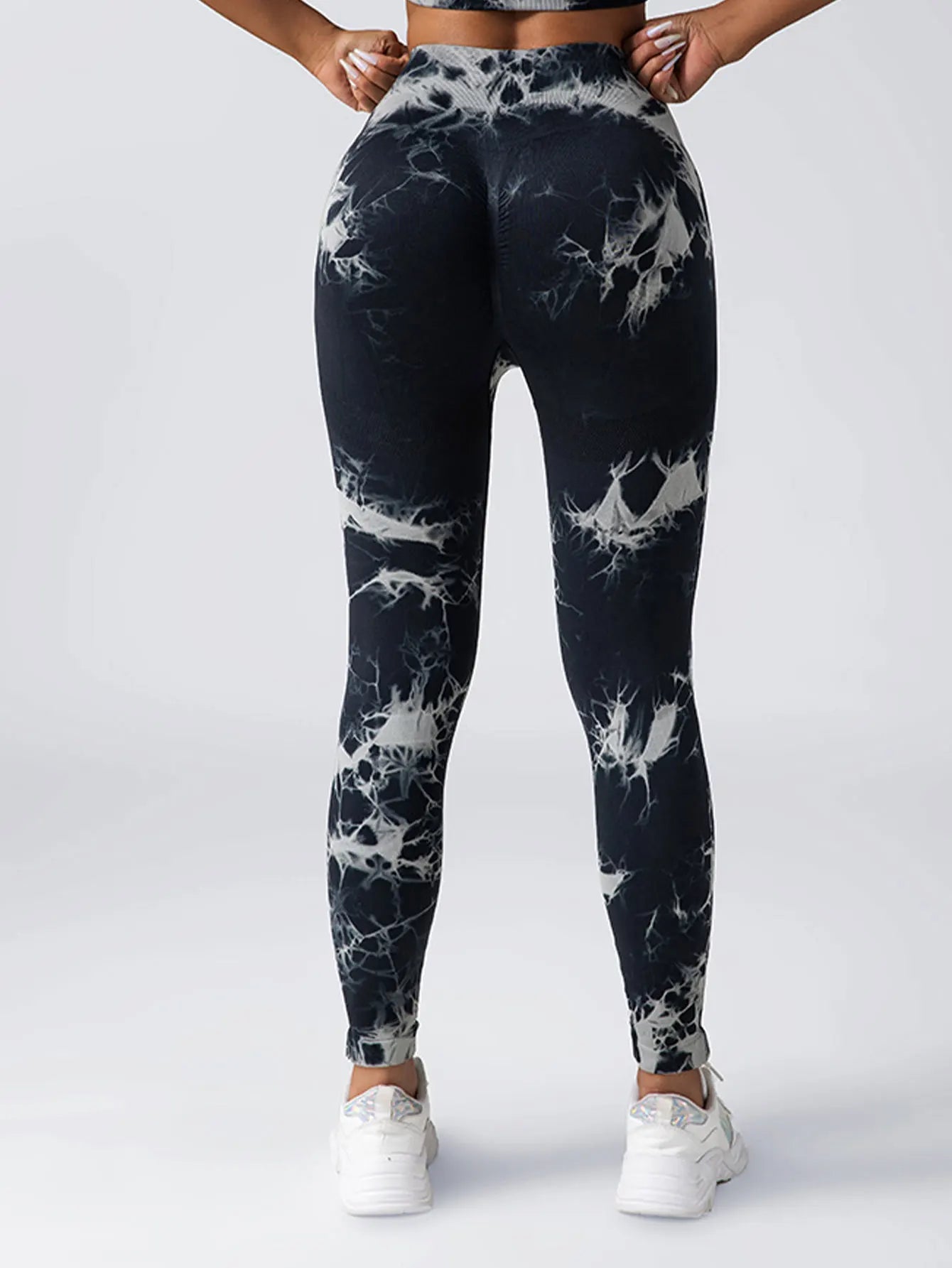 2 PACK Tie-Dye Seamless Leggings