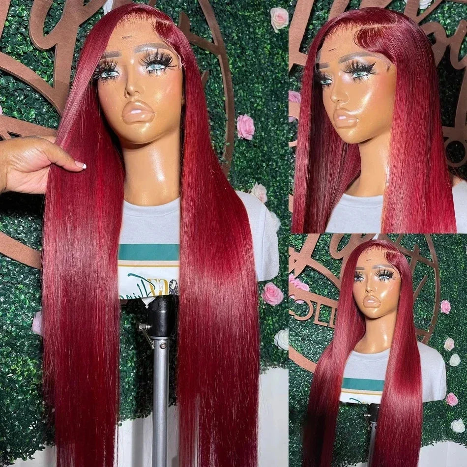 Burgundy 13x6 Lace Front Wig