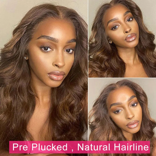 Chocolate Brown 13x6 HD Lace Front Wig