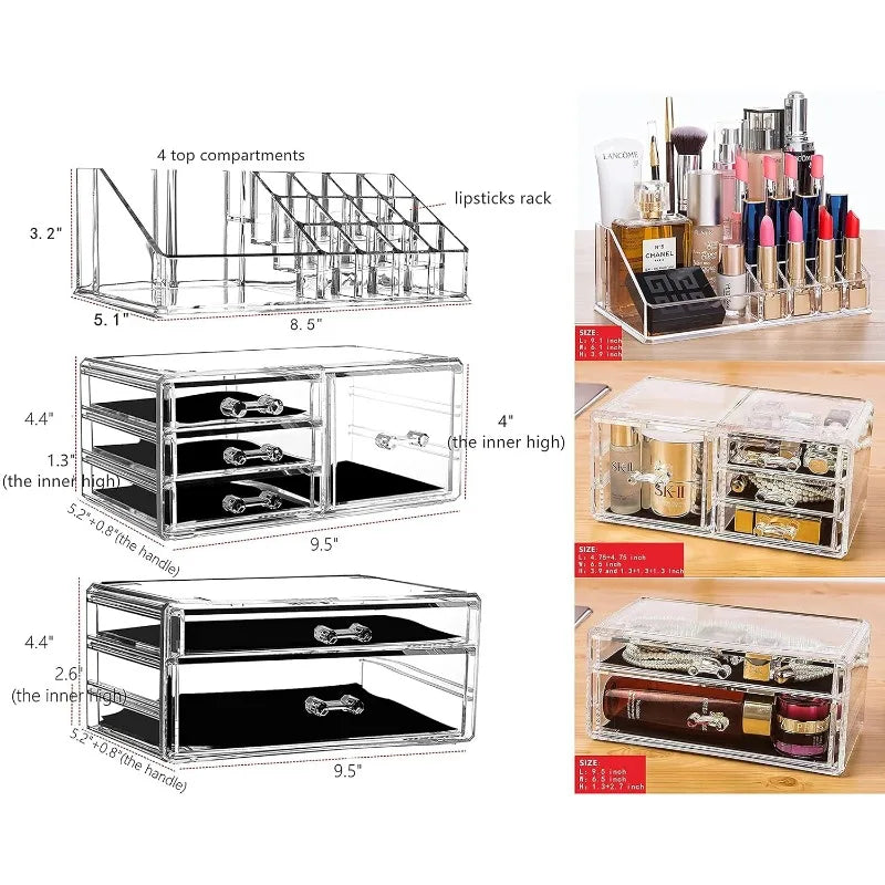 6 Drawer Vanity Organizer