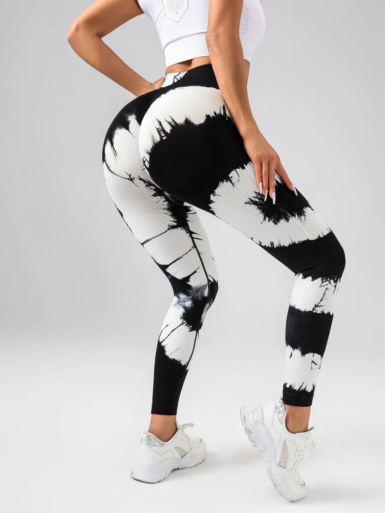 Seamless Tie-dye Leggings