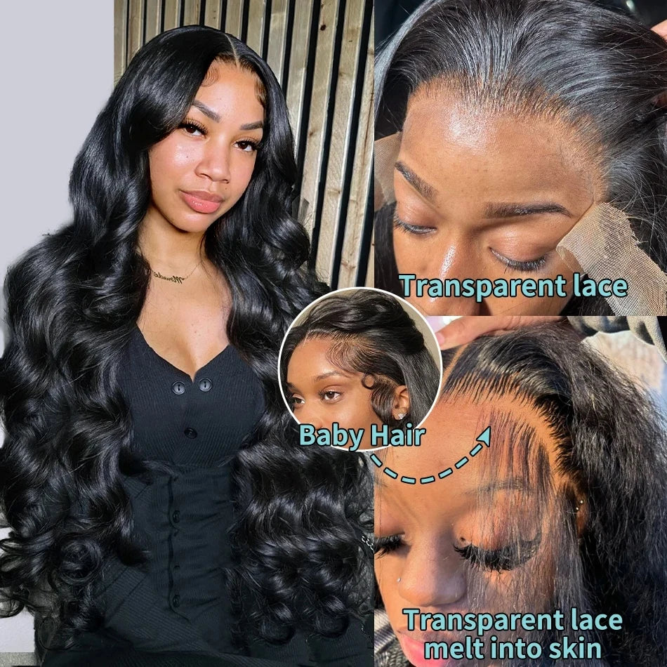 Tewjig 250 Density HD Lace Front Wig