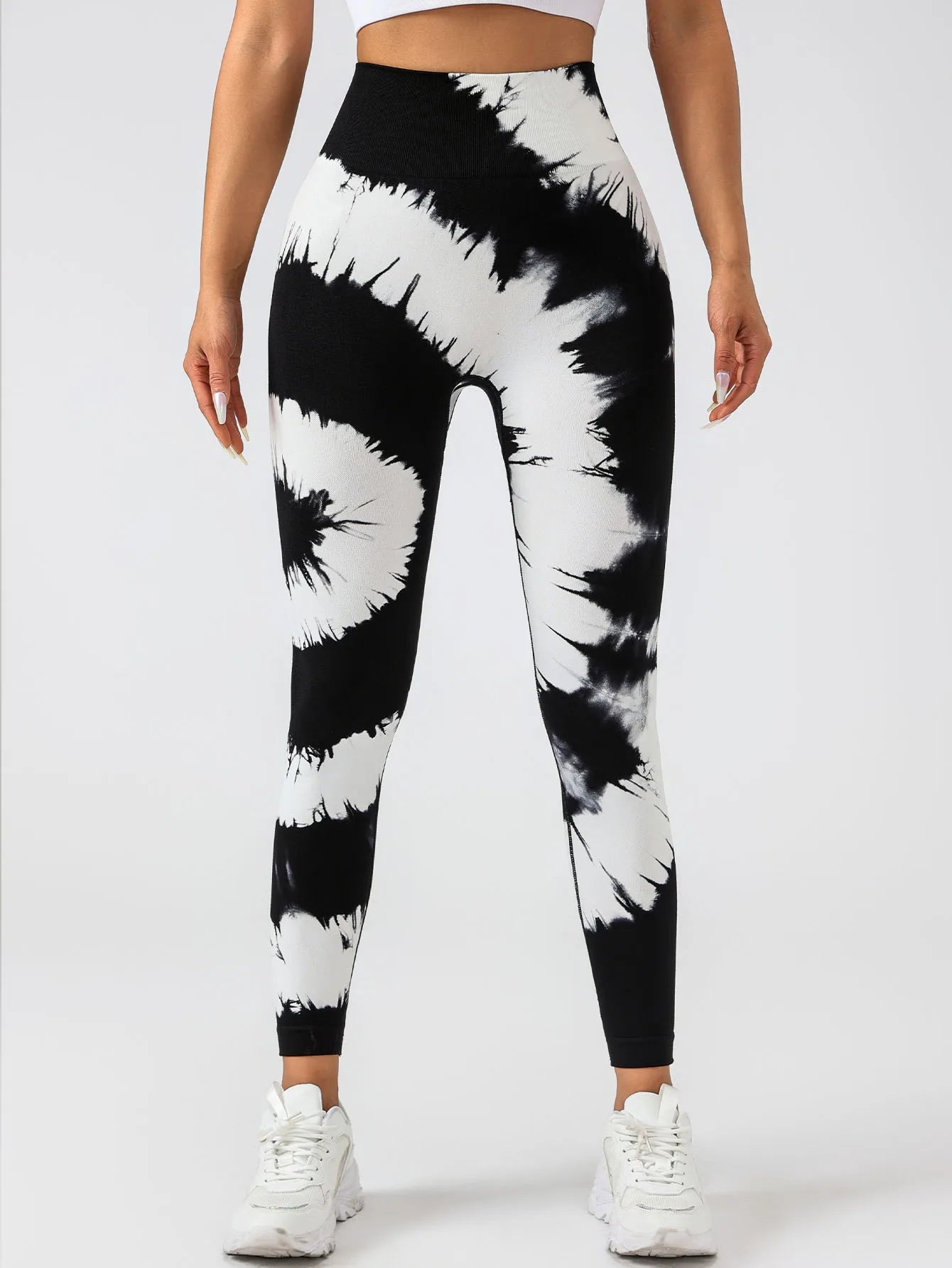 Seamless Tie-dye Leggings