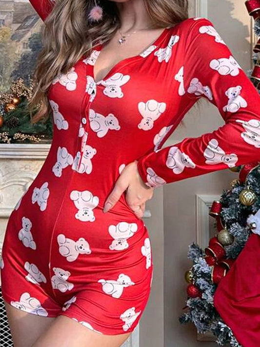 Women Pajama Romper