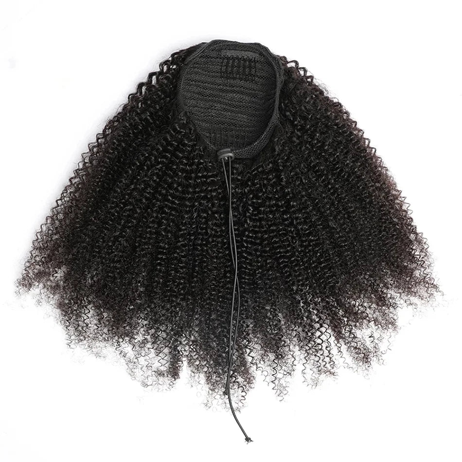 Curly Drawstring Ponytail Hair Extension