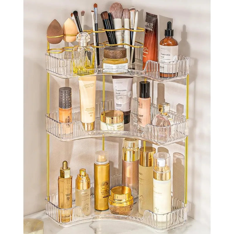 3-Tier Corner Bathroom Organizer