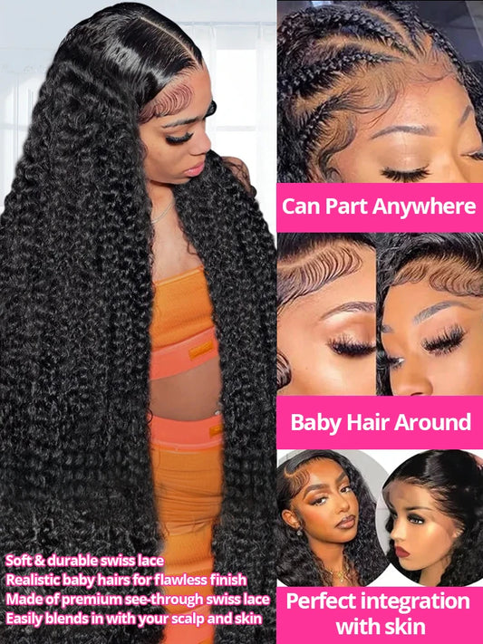 Deep Wave Lace Front Wig