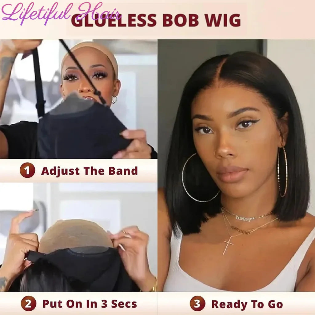 Glueless Bob Wig